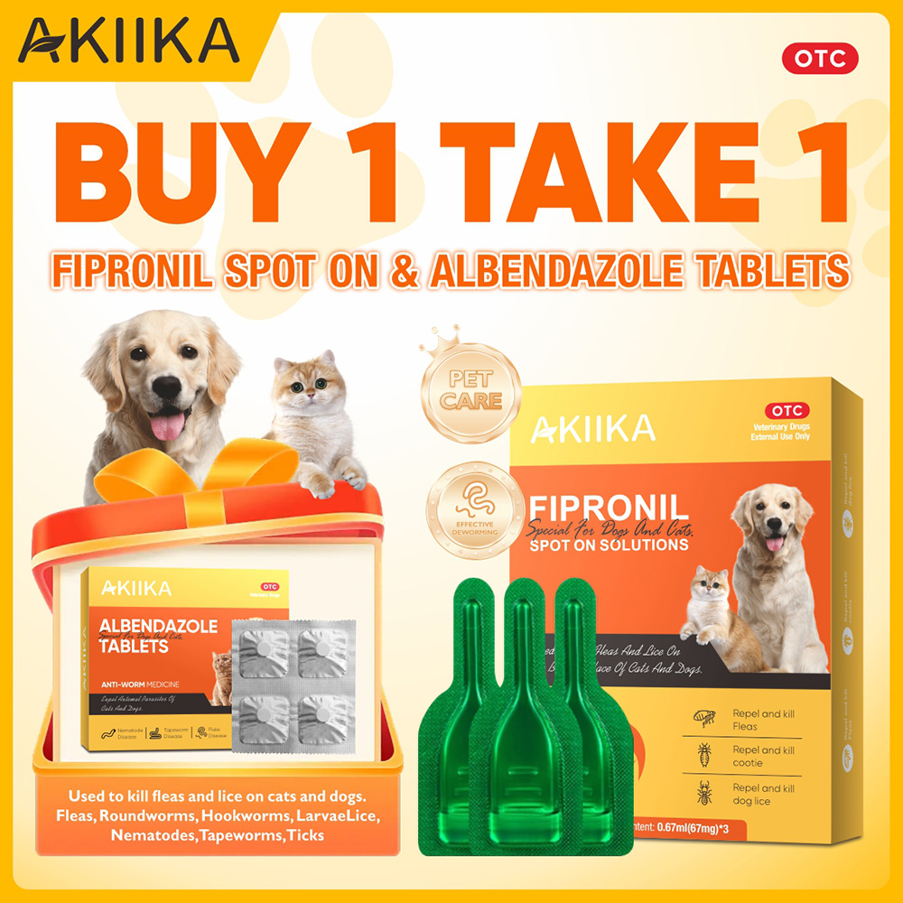 AKIIKA Spot On and Tablets
